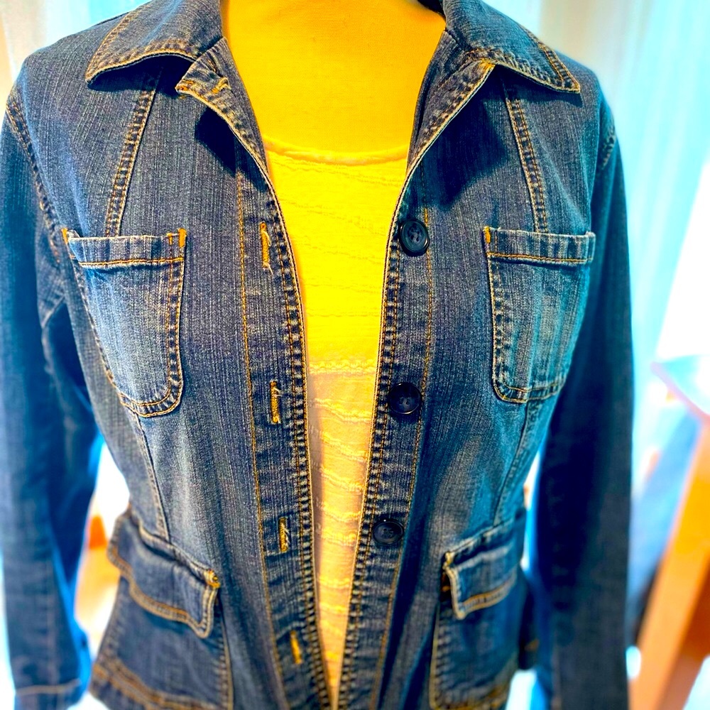 St Johns Bay Stretch Denim Jacket